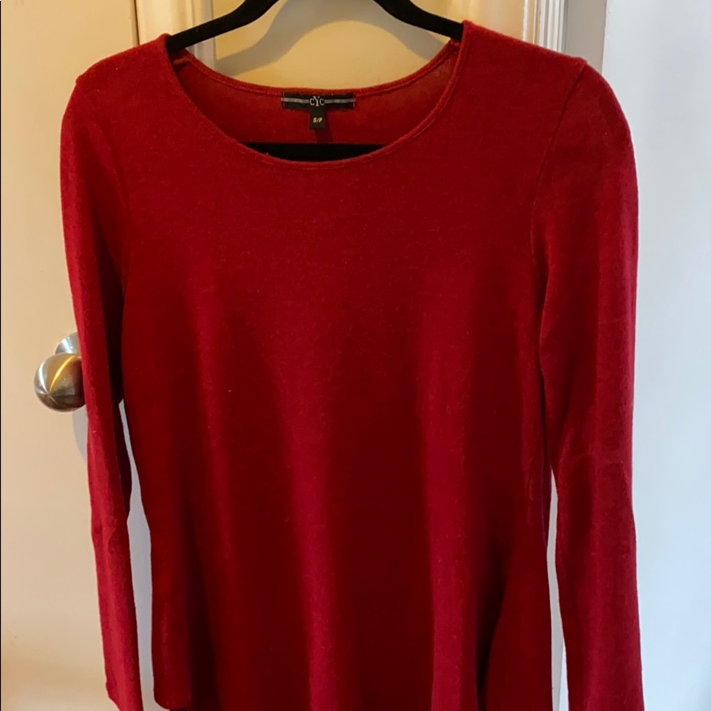 Gorgeous deep red sweater